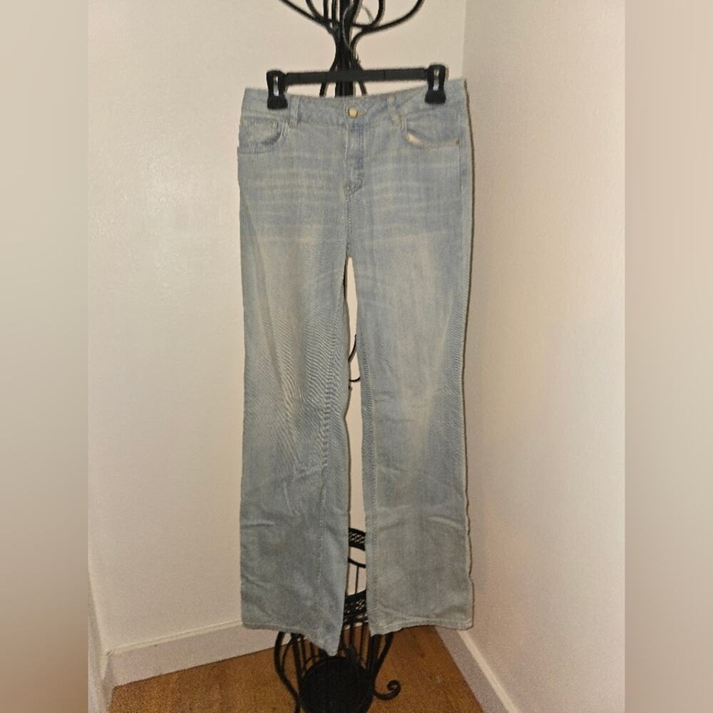 Massimo Ditti Women's Light Blue Jeans Sz 4 GUC